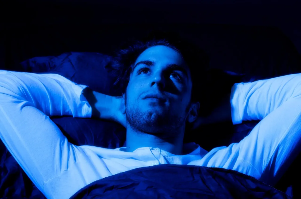 У мужчина бессонница